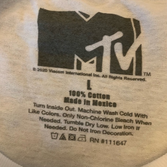 MTV music television band graphic tee shirt - Picture 6 of 6